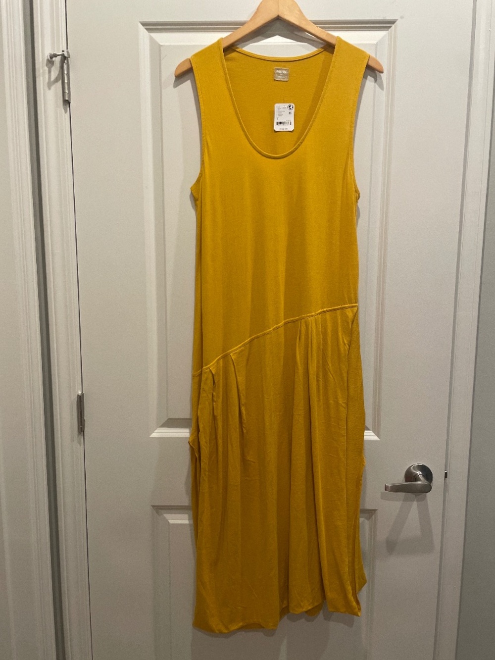 NWT Free People "Free-est" Yellow-Gold (Mango) Midi Dress Size S